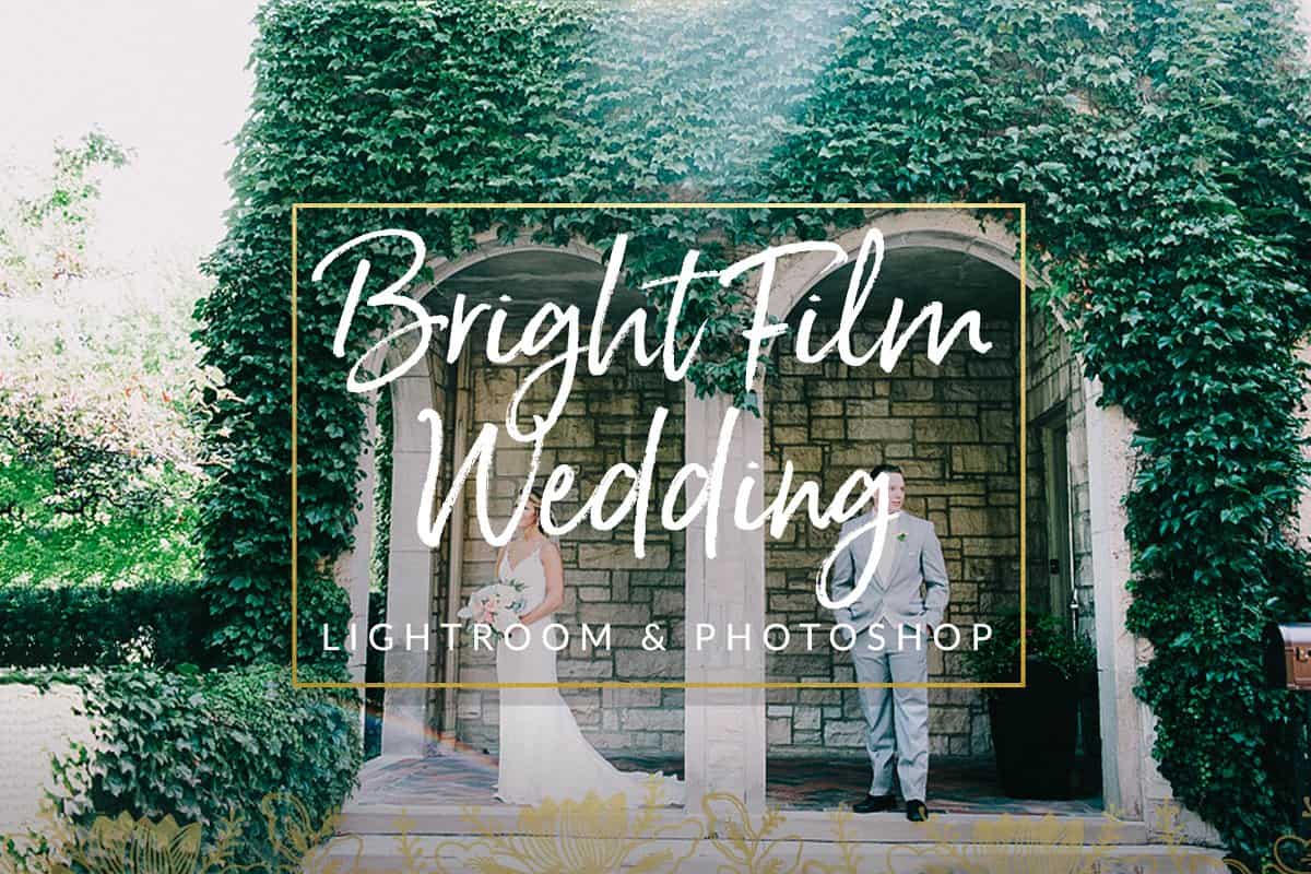 Пресет Bright Film Wedding для lightroom